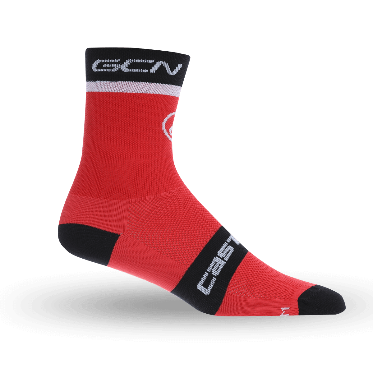 R17034 Castelli 2017 Rosso Corsa 13 Cycling Sock